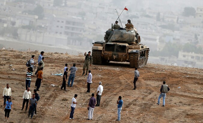 De spanningen tussen de Turkse regering en de Koerden zijn opgelopen door de aanval van IS op Kobane.