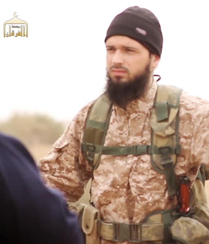 De geradicaliseerde Fransman Abu Abdallah al-Faransi trok vorig jaar naar Syrië.
