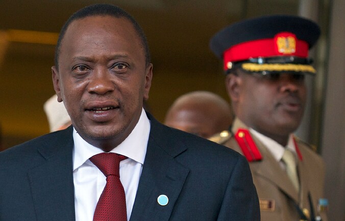 Uhury Kenyatta.