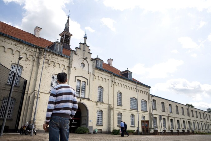 Het gesloten centrum van Merksplas.