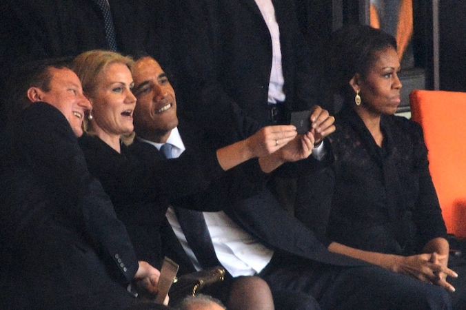 Het begon allemaal met een olijke selfie.