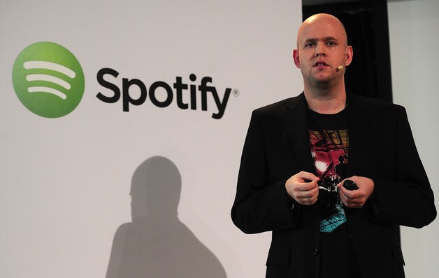 Daniel Ek, de Zweedse oprichter van Spotify.
