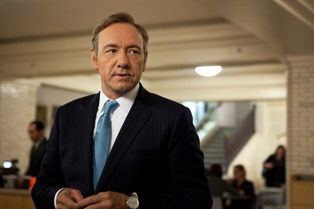 Kevin Spacey als U.S. Congressman Frank Underwood in 'House of Cards'.