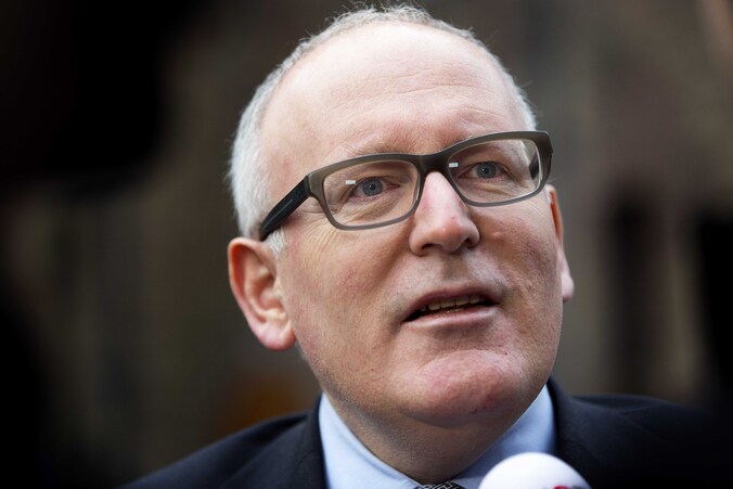 Nederlands minister van Buitenlandse Zaken Frans Timmermans.