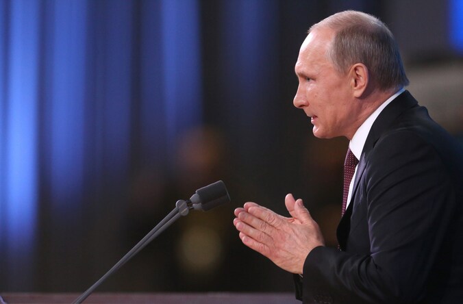 Russisch president Vladimir Poetin.