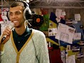 Stromae op Serious Request 2013, de Nederlandse tegenhanger van Music For Life, in Leeuwarden.