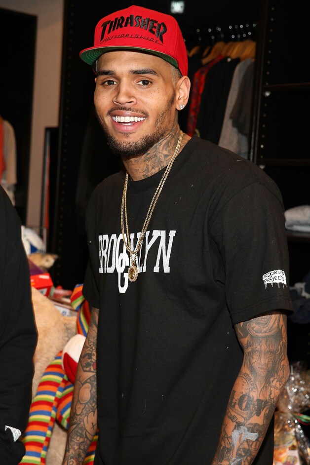 Kanye west wil niet dat Kim nog spreekt met of over Chris Brown.