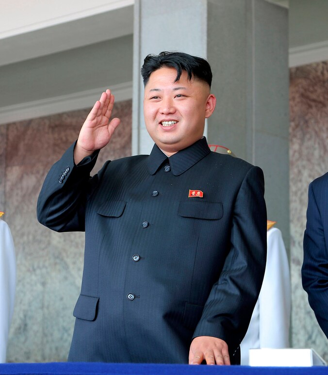 De Noord-Koreaanse leider Kim Jong-un.