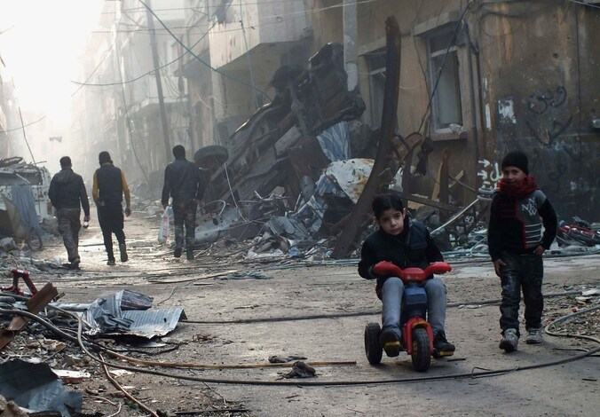 De eerste doelstelling van België en de Europese Unie is een "politieke oplossing" te vinden voor Syrië.