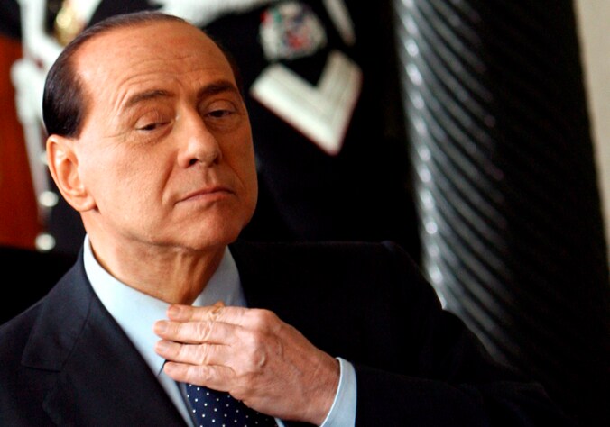 Oud-premier van Italië Silvio Berlusconi in Rome in 2007.