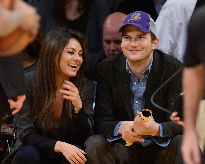Mila Kunis en Ashton Kutcher