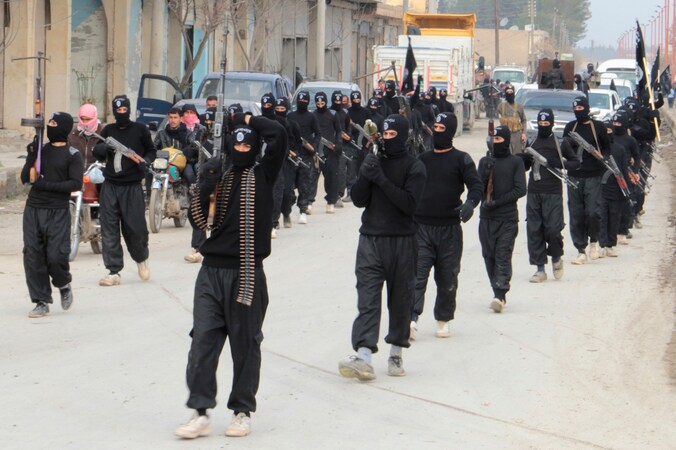 Militanten van ISIS.