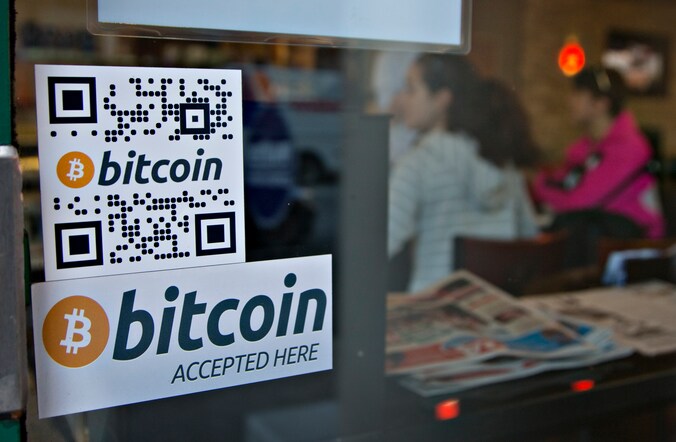 Bitcoins worden als betaalmiddel aanvaard in deze koffiebar in de Canadese stad Vancouver (archieffoto).