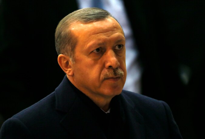 De Turkse premier Erdogan.