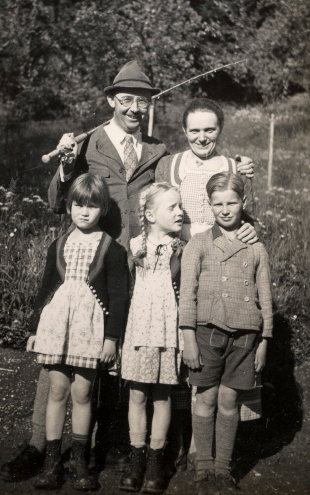 Foto van het gezin Himmler, beschikbaar gesteld door Die Welt