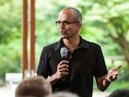 Satya Nadella, die in pole position zou liggen om de nieuwe CEO van Microsoft te worden