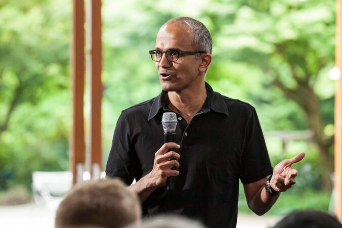 Satya Nadella.