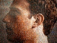 De Chinese artiest Zhu Jia creëerde 'The Face of Facebook': het gezicht van Mark Zuckerberg, bestaande uit honderden Facebookprofielfoto's.