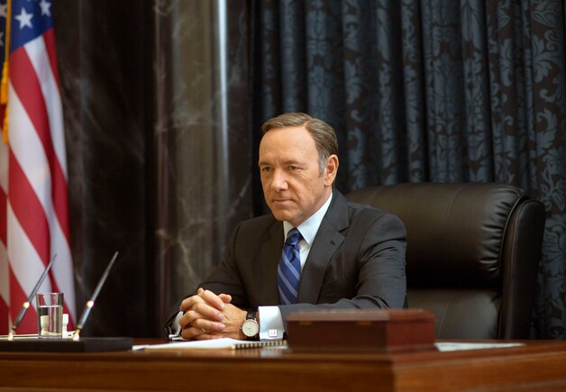 House Of Cards, de hitserie van eigen makelij op Netflix.
