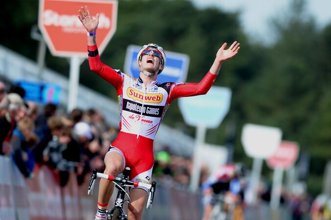 Yorben Van Tichelt won voor eigen volk.