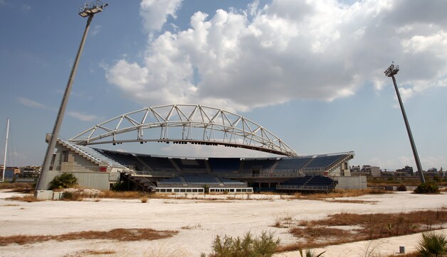 De Olympische site in Athene.