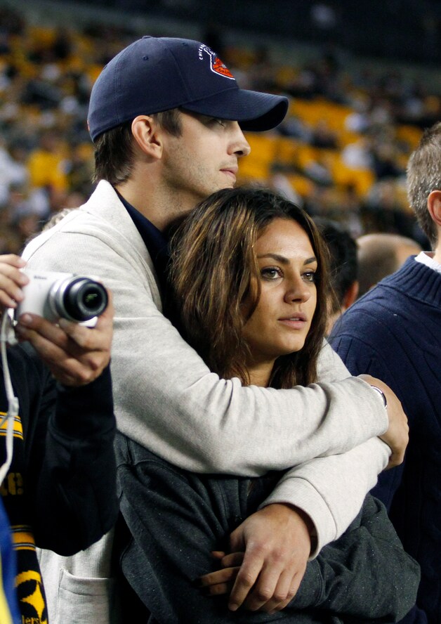 Ashton Kutcher en Mila Kunis