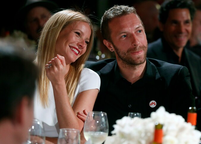 Gwyneth Paltrow en Chris Martin