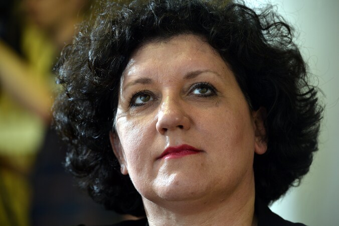 Ontslagnemend minister van Justitie, Annemie Turtelboom.