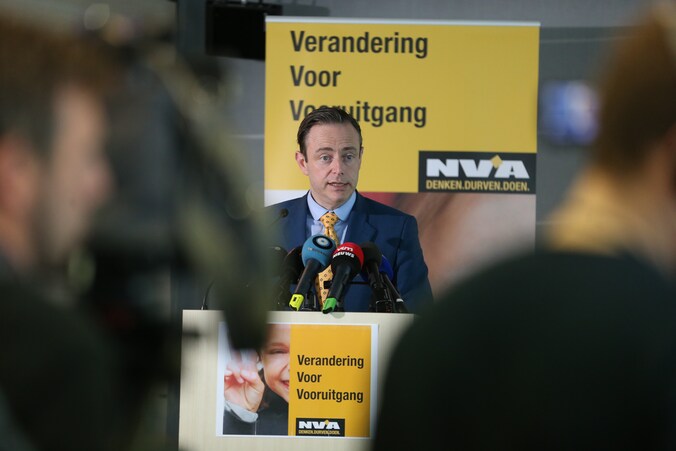 N-VA-voorzitter Bart De Wever.