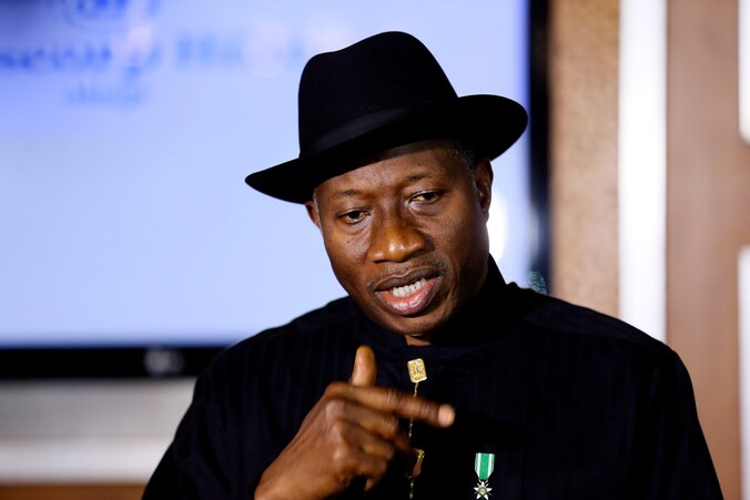 Nigeriaans president Goodluck Jonathan.