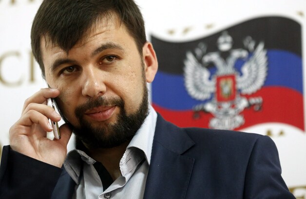 Denis Pushilin, voorzitter van de Volksrepubliek Donetsk