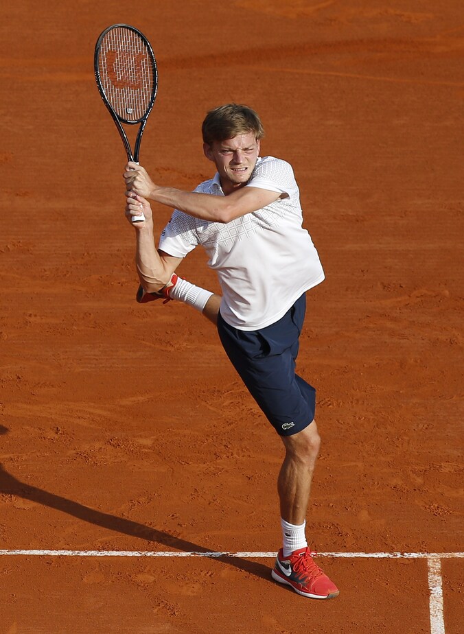 David Goffin is goed op dreef in het Franse Bordeaux en maakt zich op voor zijn kwartfinale.