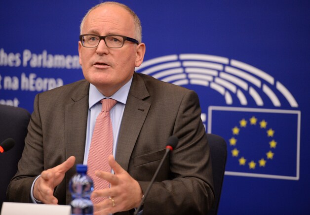 Europees commissaris Frans Timmermans.