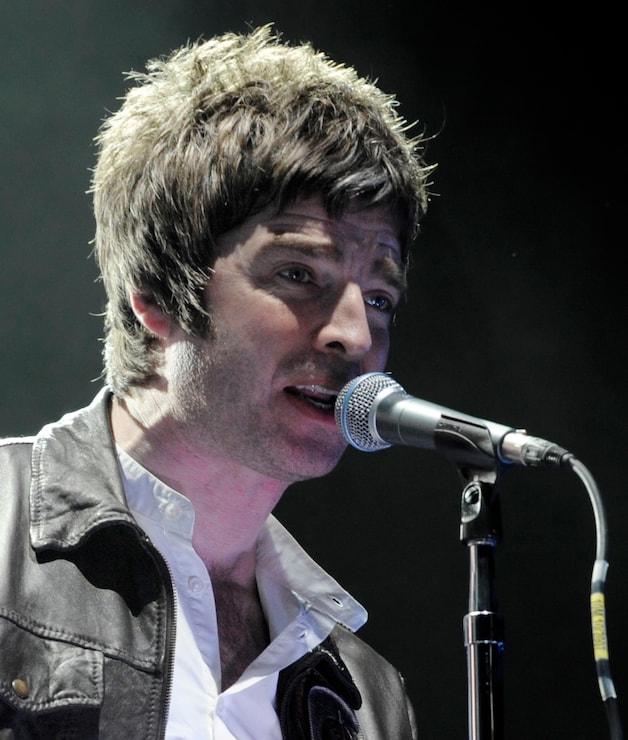 Liam Gallagher met ferme bakkebaarden.