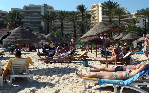 Sousse is een populaire badplaats.