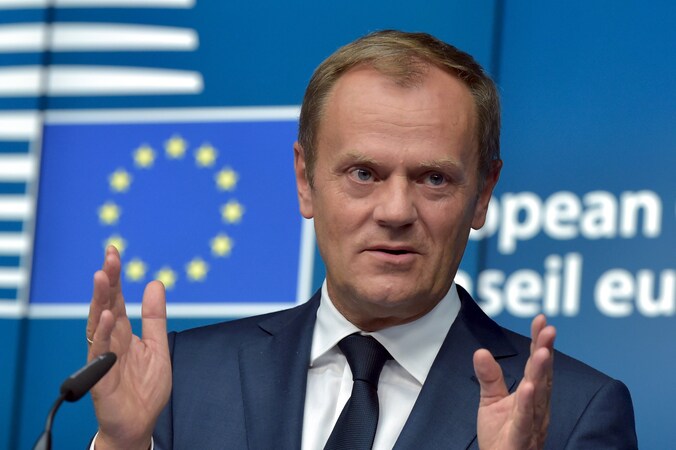 Europees president Donald Tusk.