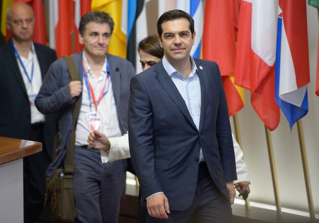 De Griekse premier Alexis Tsipras.