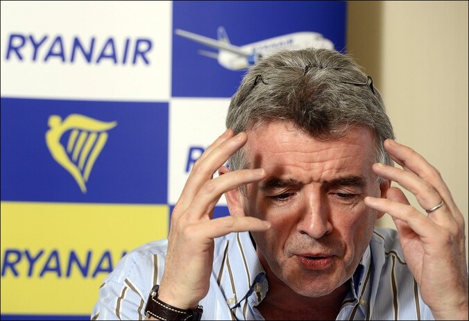 Michael O'Leary, topman van Ryanair.