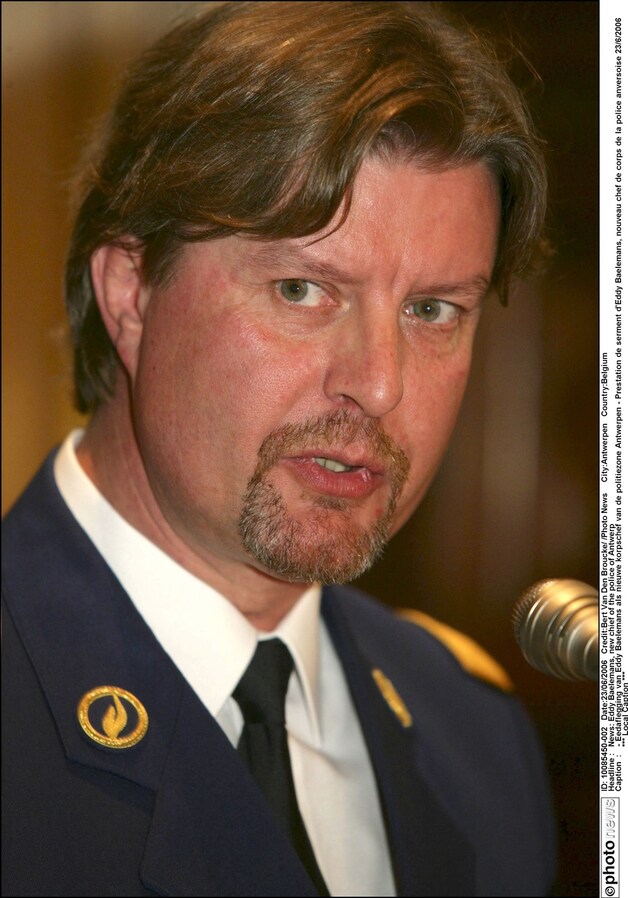 De Antwerpse korpschef Eddy Baelemans.