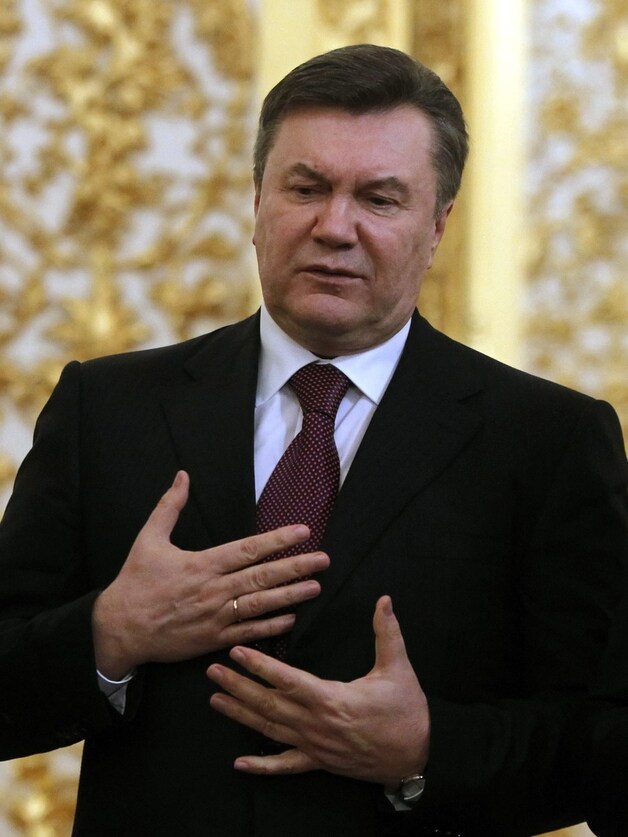 Oekraïnse president Viktor Janoekovitsj.