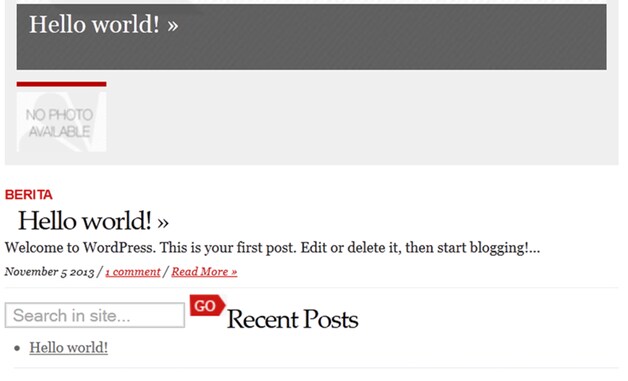 'Hello World'-posts wist u beter.
