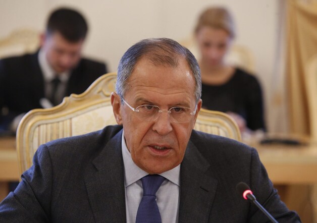 De Russische minister van Buitenlandse Zaken Sergej Lavrov.