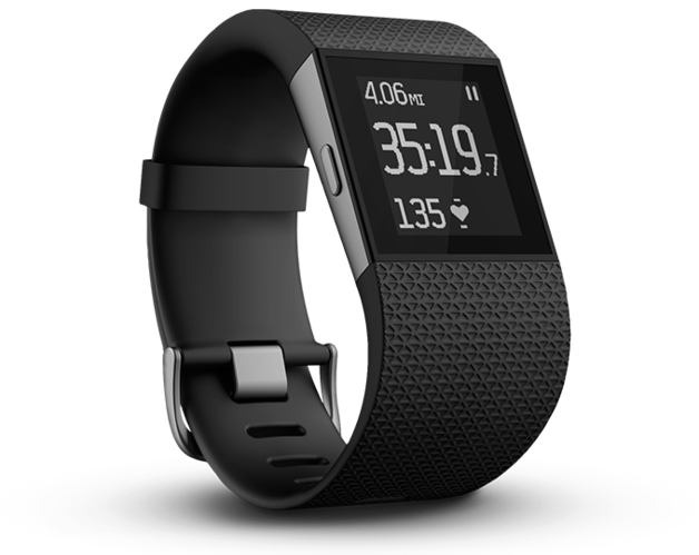 De FitBit, een van de eerste succesvolle digitale 'fitnesstrackers'.