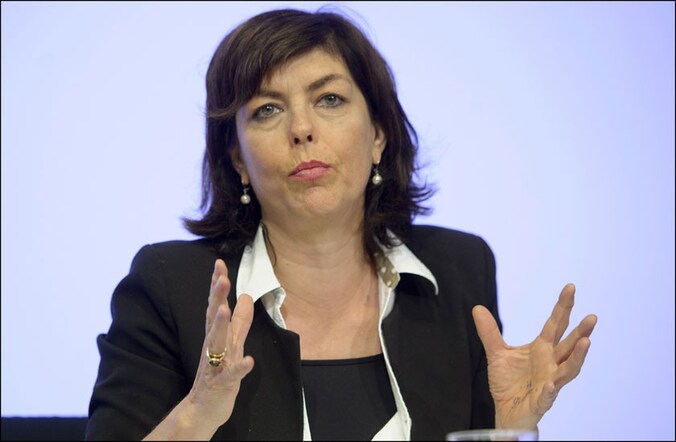 Milquet is het boegbeeld van de cdH in Brussel.