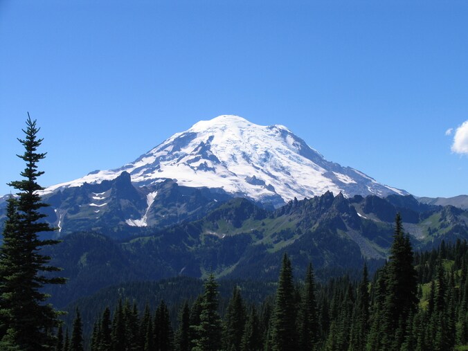 Mount Rainier.