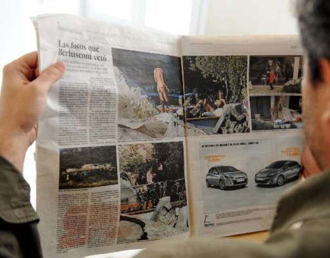 El Pais pakte uit met de ophefmakende foto's.