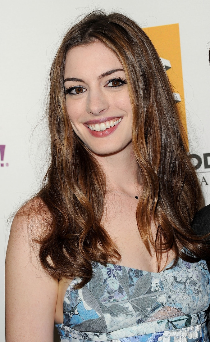 De Amerikaanse actrice Anne Hathaway