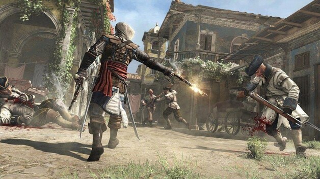 'Assassin's Creed IV' is een mooi voorbeeld van een game waarin upgrades belangrijk zijn: hoe beter u bent uitgerust, hoe makkelijker de gevechten worden.