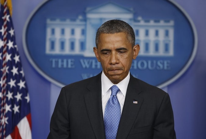 De Amerikaanse president Barack Obama