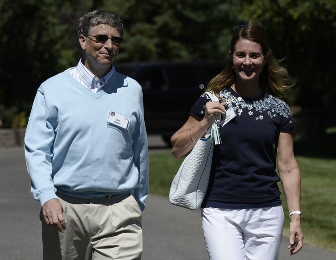 Bill en Melinda Gates